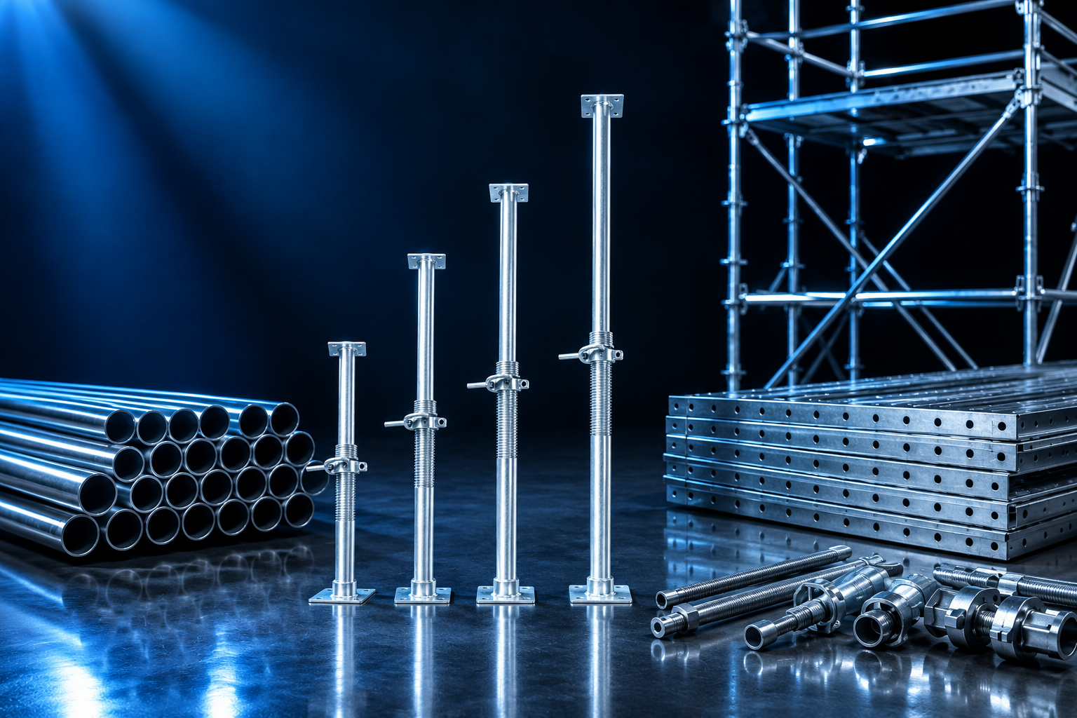 scaffolding-props-manufacturer-india-chennai-china-maldives-adjustable-jack-base-u-clamps-pipe
